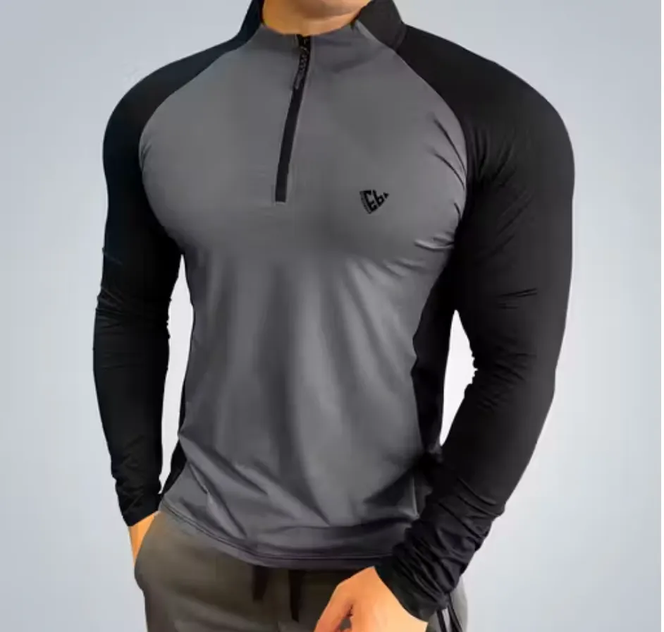ShadowFlex Pro Half-Zip Training T-Shirt (small, Black)