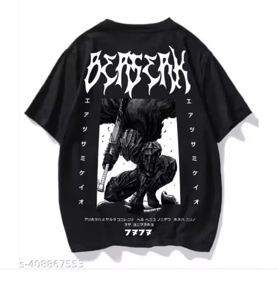 Loviya AnimeVibe Oversized Cotton T-Shirt (small)