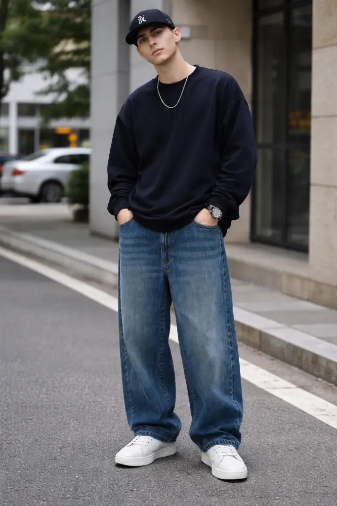 Urban Drift Baggy Denim Jeans