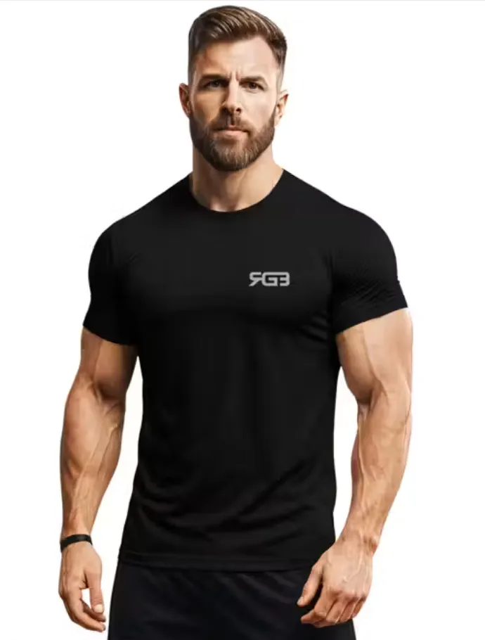 YaKcOrE FREAY Elite Compression T-Shirt (Black, large)